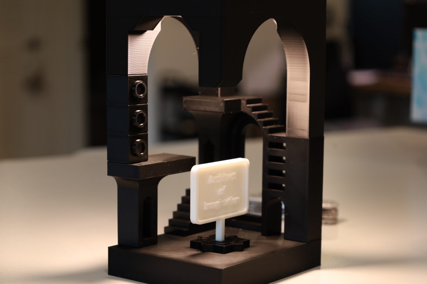 Monument Valley Lamp Trophy with Bambu Lamp Kit