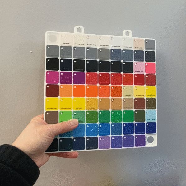Full Bambu Swatch Board