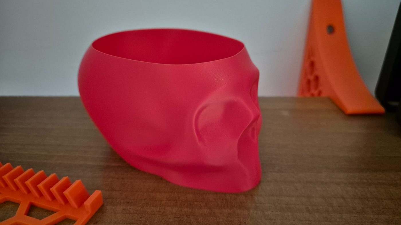 Halloween Skull Container