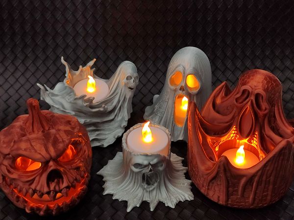 Cursed LED Tealight Set