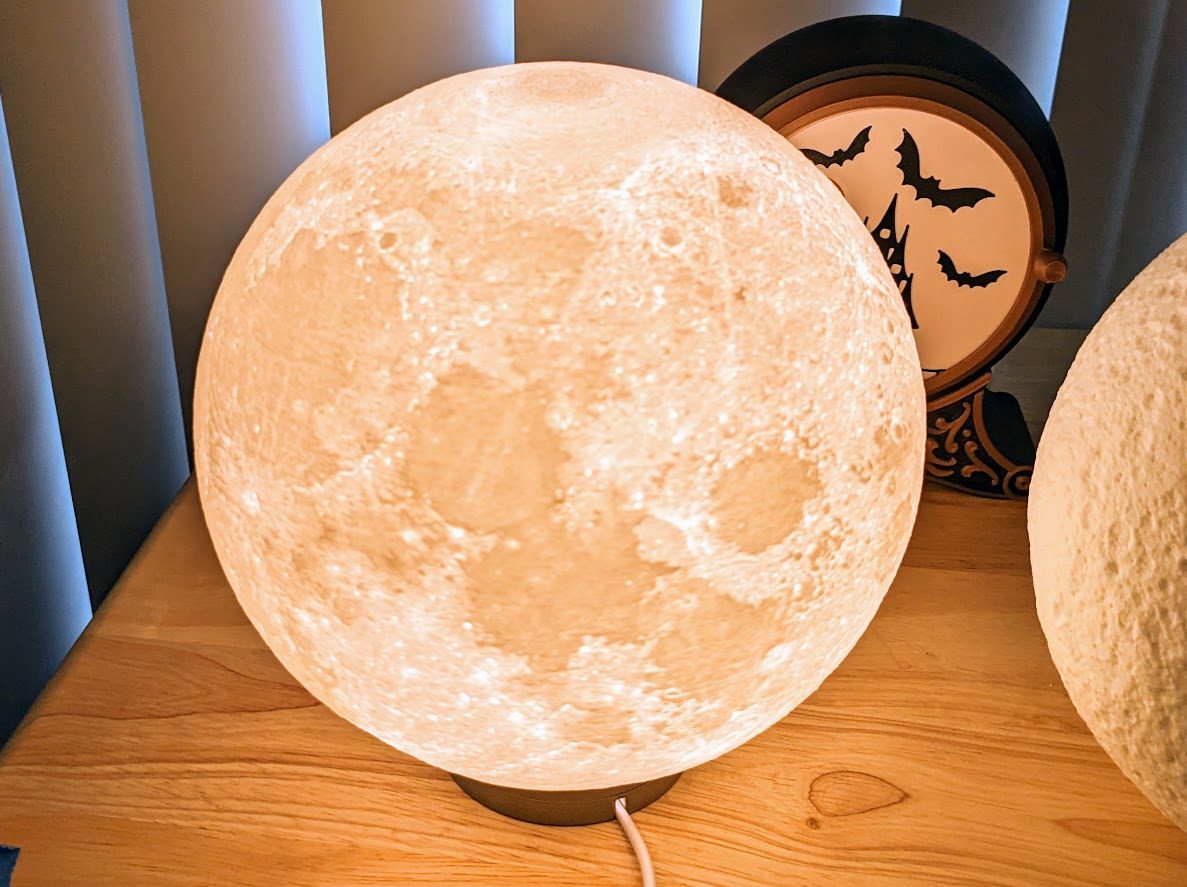Moon Globe for LED Lamp 001