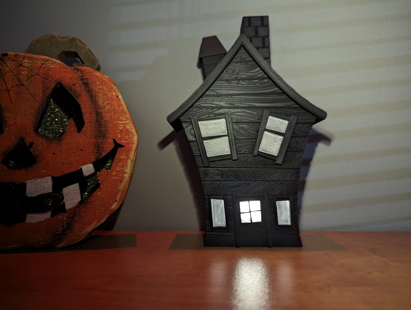 Tea Light Haunted House