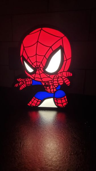 Baby Spiderman lightbox