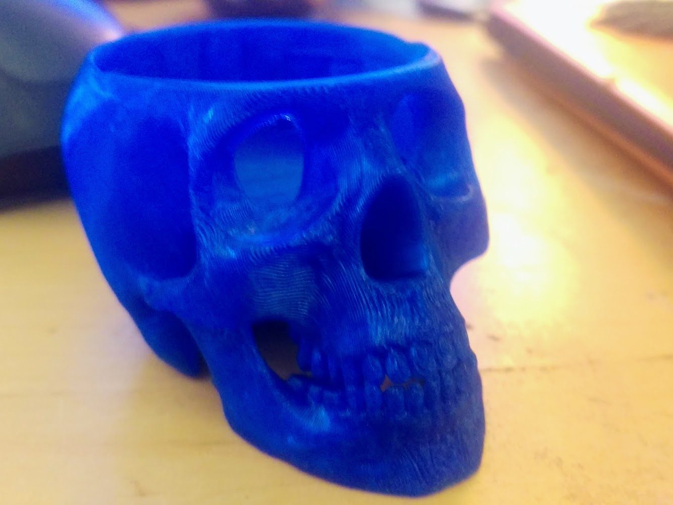 Skull Candle Tealight Holder