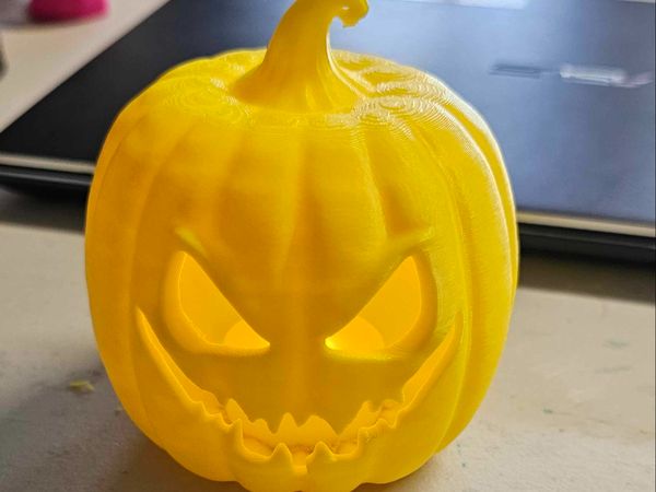 Pumpkin Tea Light - Halloween