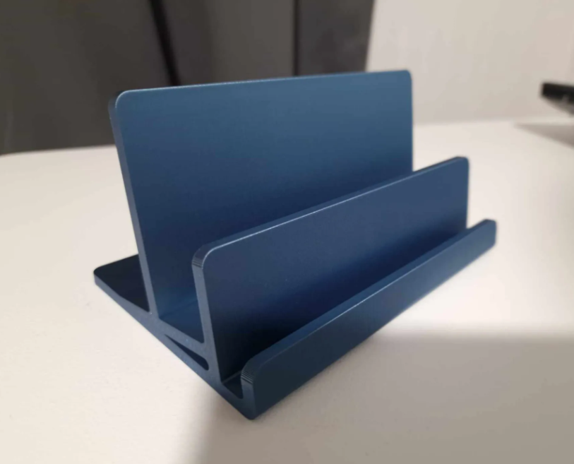 Vertical laptop and tablet stand