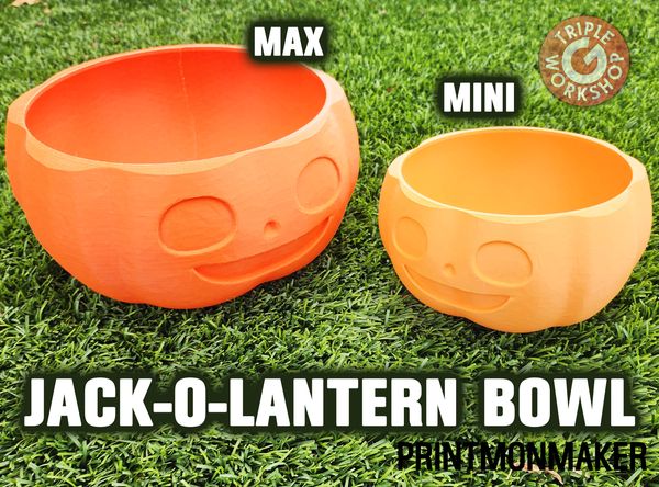 Jack-o-Lantern Bowl