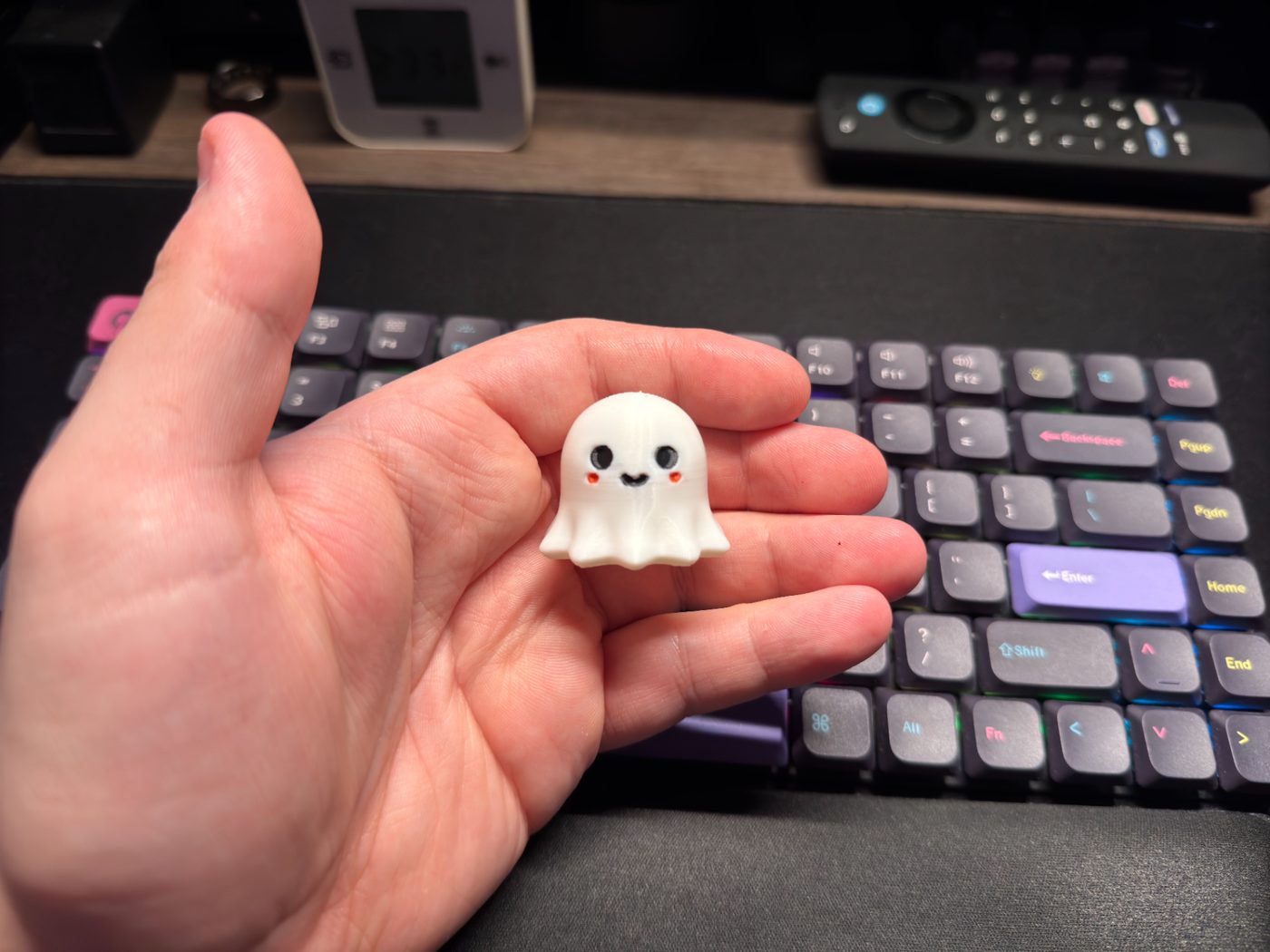 Cute 3D Ghost for Halloween