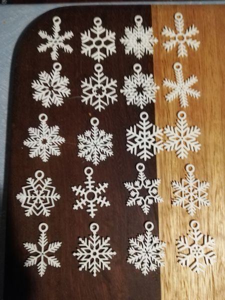 20 Snowflakes