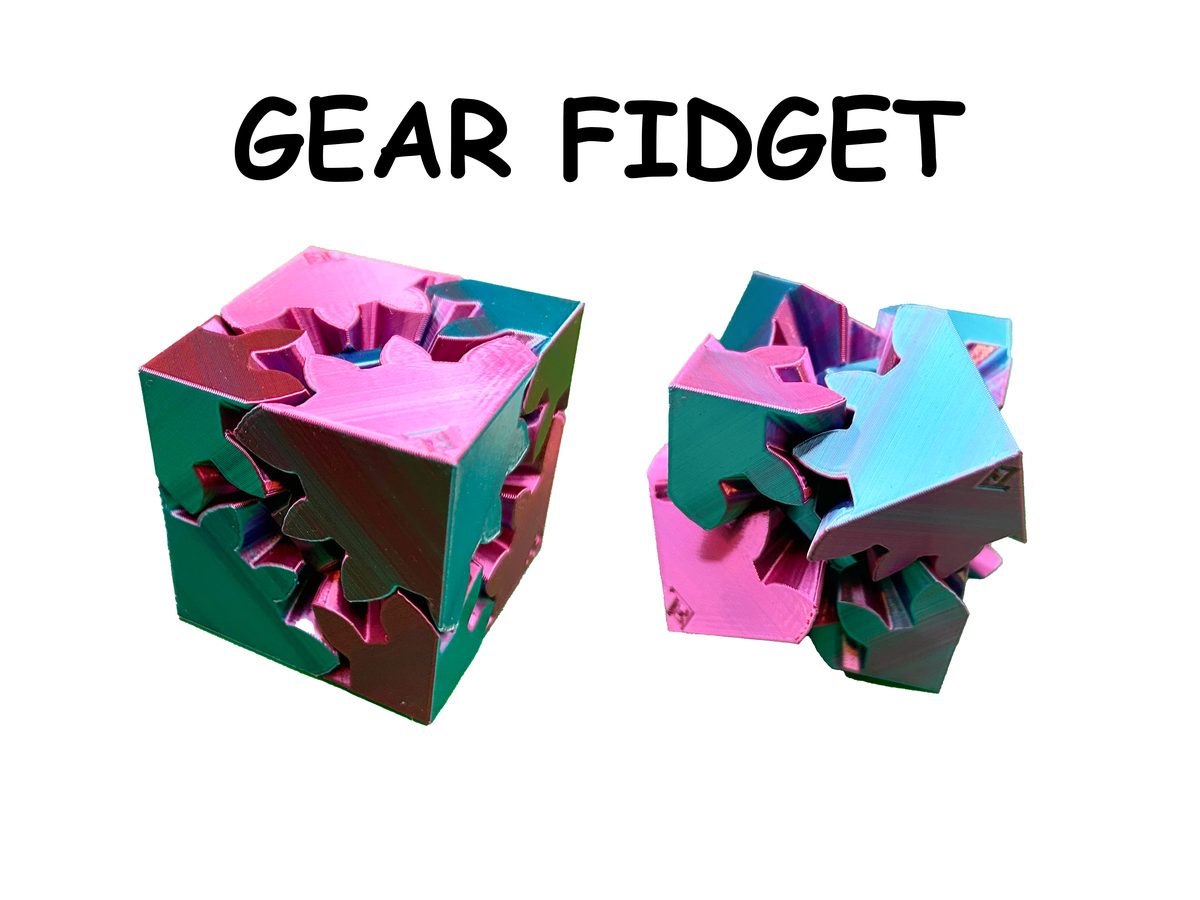 Gear Cube Fidget