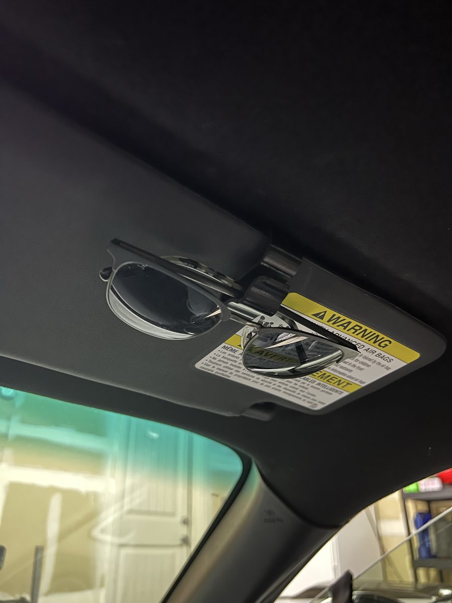 Sunglasses Car Visor Clip V2