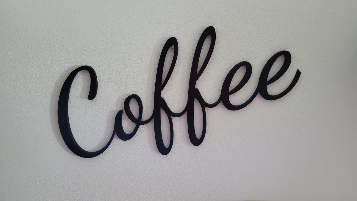 Lettering / Schriftzug "Coffee"